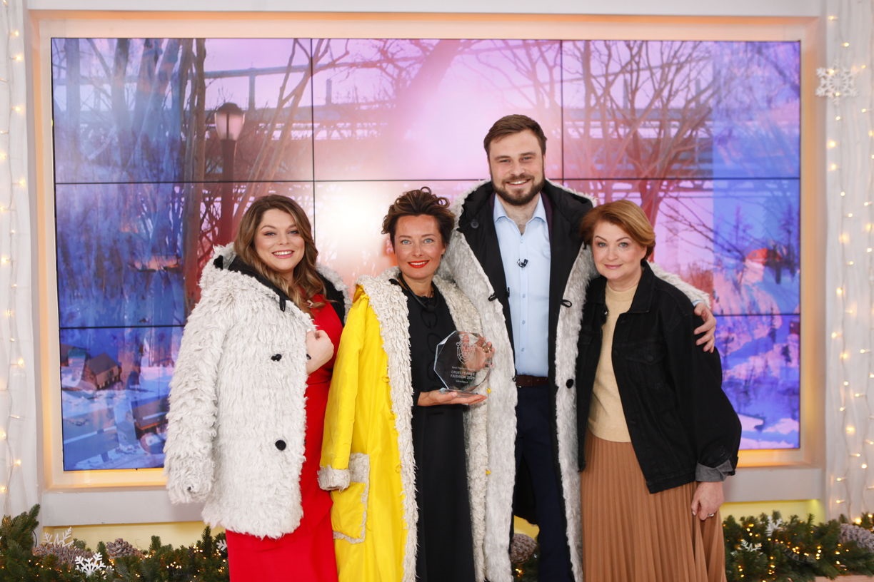 Украинские телеведущие покрасовались в шубах из конопли: лучше любого меха!